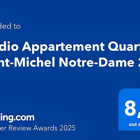 Studio Appartement Quartier Saint-Michel Notre-Dame 2 Free Netflix Parijs Buitenkant foto