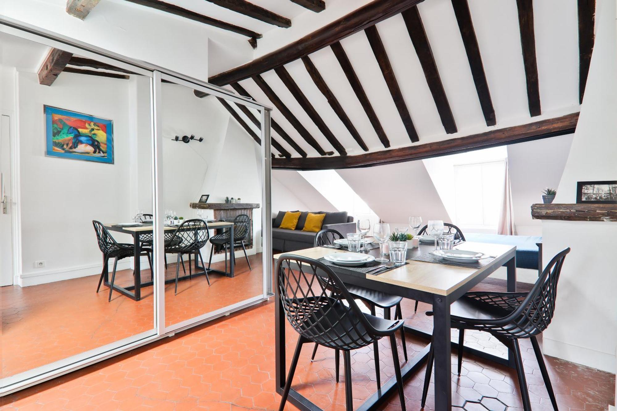 Studio Appartement Quartier Saint-Michel Notre-Dame 2 Free Netflix Parijs Buitenkant foto