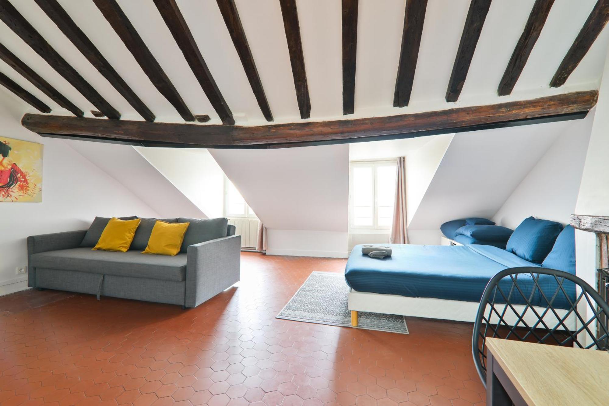 Studio Appartement Quartier Saint-Michel Notre-Dame 2 Free Netflix Parijs Buitenkant foto