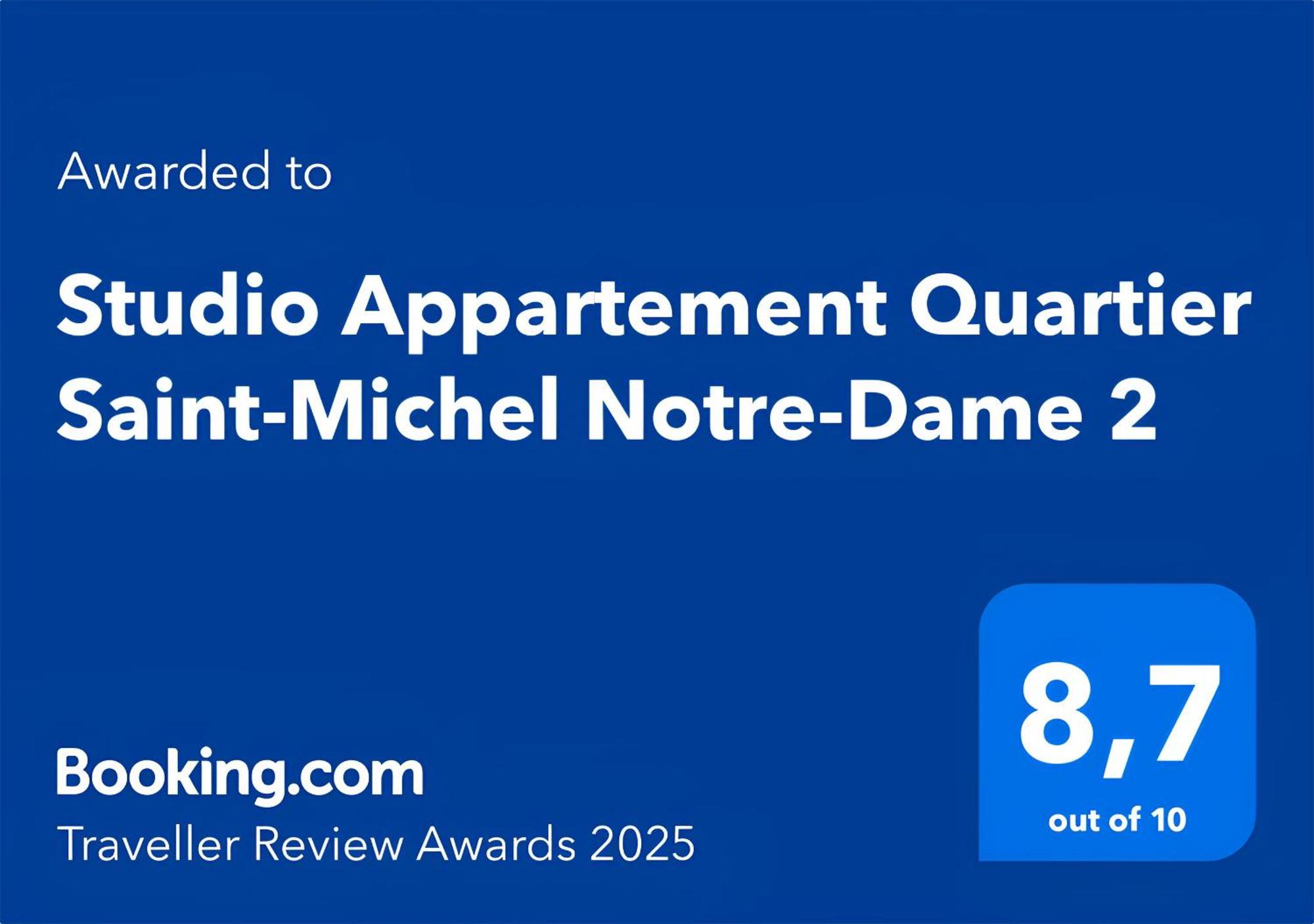 Studio Appartement Quartier Saint-Michel Notre-Dame 2 Free Netflix Parijs Buitenkant foto