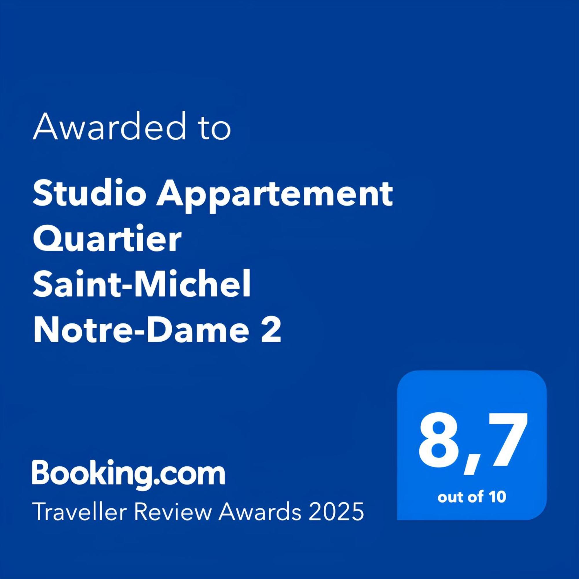 Studio Appartement Quartier Saint-Michel Notre-Dame 2 Free Netflix Parijs Buitenkant foto