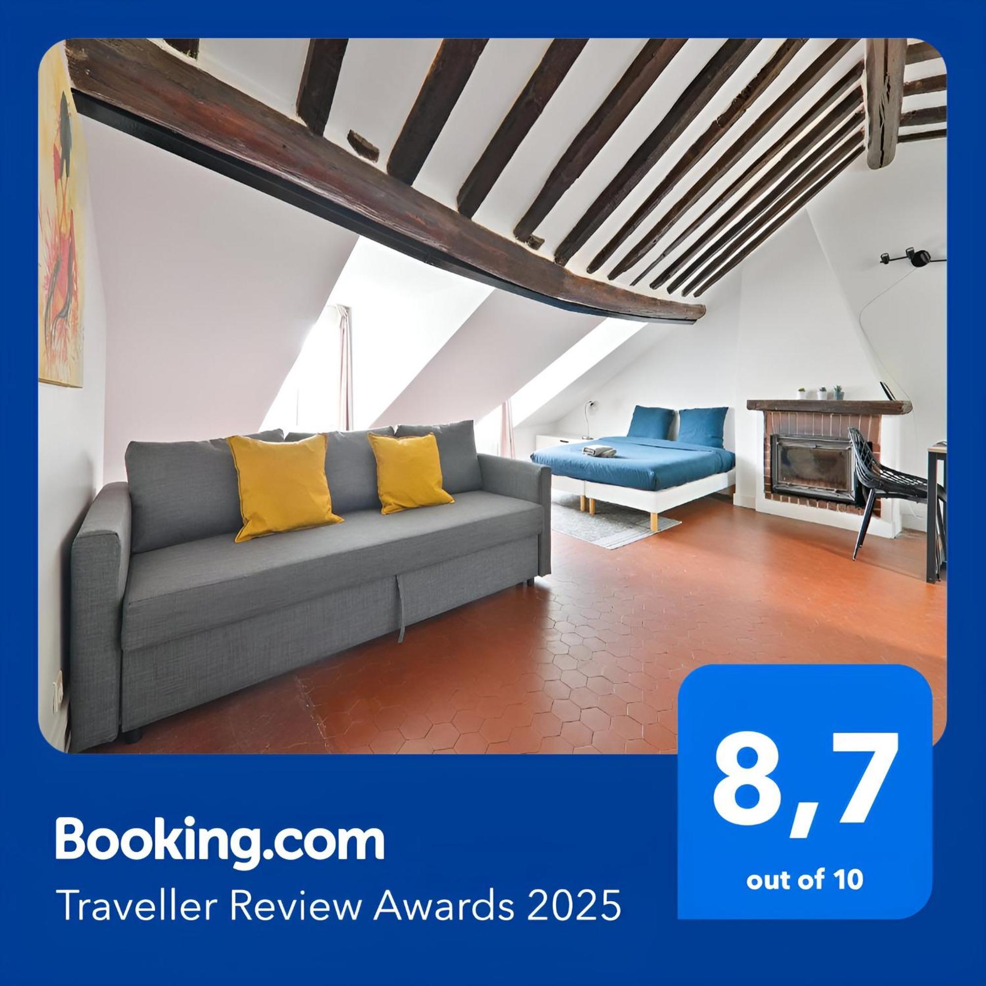 Studio Appartement Quartier Saint-Michel Notre-Dame 2 Free Netflix Parijs Buitenkant foto